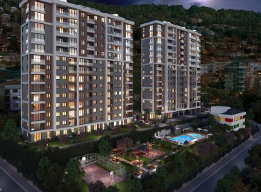 Роскошные апартаменты в Стамбуле, с видом на Мраморное море, в Картале, на продажу