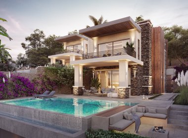 Роскошные виллы с видом на Средиземное море, в Бодруме, на продажу